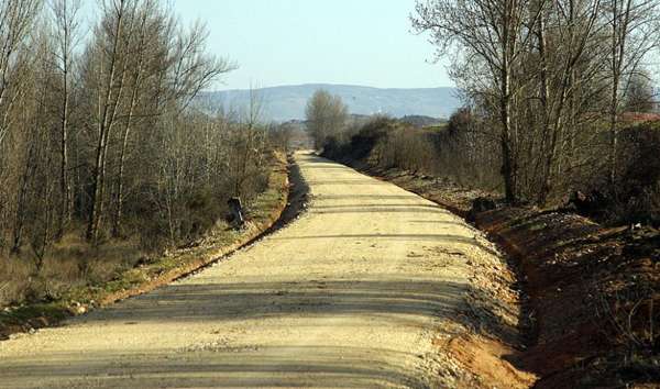 El viejo trazado del tren que forma parte de este nuevo camino. <br>Fuente: El correo de Burgos.