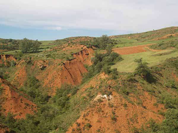 Paisaje característico de Las Torcas.