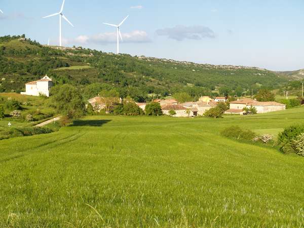 Panorámica de San Pantaleón del Páramo.